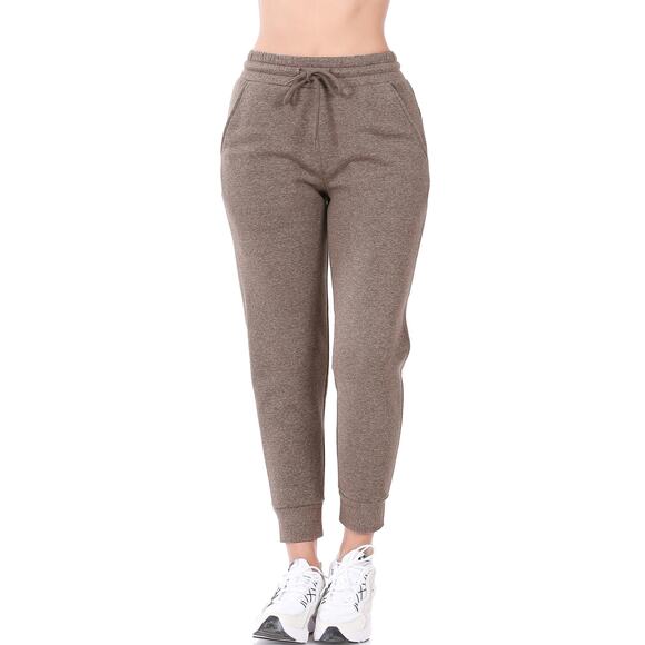 Melange Velboa hoodie & jogger Pants set (Mocha)- XLarge - Picture 5 of 6